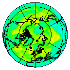 Ozone Field of 18 July 2005