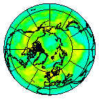 Ozone Field of 19 July 2005