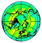 Ozone Field of 20 July 2005