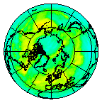 Ozone Field of 25 July 2005