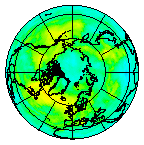 Ozone Field of 03 August 2005