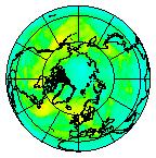 Ozone Field of 05 August 2005
