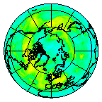 Ozone Field of 09 August 2005