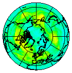 Ozone Field of 11 August 2005