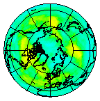 Ozone Field of 12 August 2005