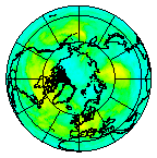 Ozone Field of 14 August 2005