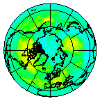 Ozone Field of 15 August 2005