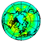 Ozone Field of 17 August 2005