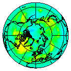 Ozone Field of 20 August 2005