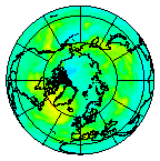 Ozone Field of 21 August 2005
