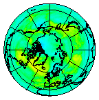 Ozone Field of 22 August 2005