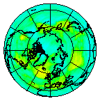 Ozone Field of 24 August 2005