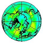 Ozone Field of 31 August 2005