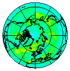 Ozone Field of 14 September 2005