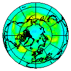 Ozone Field of 25 September 2005