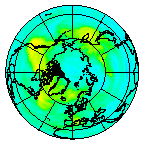 Ozone Field of 03 October 2005