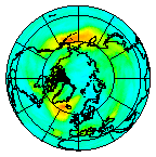 Ozone Field of 07 October 2005