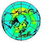 Ozone Field of 10 October 2005