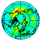 Ozone Field of 11 October 2005
