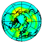 Ozone Field of 12 October 2005
