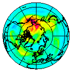 Ozone Field of 23 October 2005