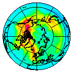 Ozone Field of 12 November 2005