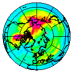 Ozone Field of 24 November 2005