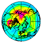 Ozone Field of 25 November 2005