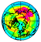Ozone Field of 20 December 2005