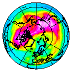 Ozone Field of 08 January 2006