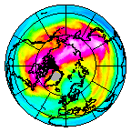Ozone Field of 09 January 2006