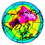 Ozone Field of 14 January 2006