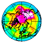 Ozone Field of 15 January 2006