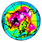Ozone Field of 20 January 2006