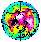 Ozone Field of 23 January 2006