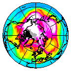 Ozone Field of 31 January 2006