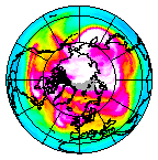 Ozone Field of 18 February 2006