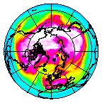 Ozone Field of 22 February 2006