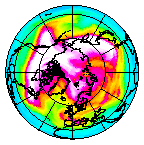 Ozone Field of 25 February 2006