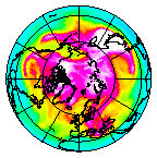 Ozone Field of 13 March 2006