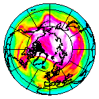 Ozone Field of 17 March 2006