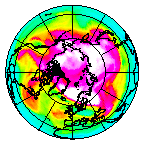 Ozone Field of 20 March 2006