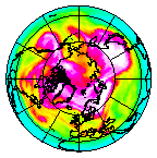 Ozone Field of 24 March 2006