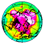Ozone Field of 15 April 2006