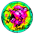 Ozone Field of 20 April 2006