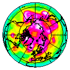 Ozone Field of 22 April 2006