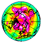 Ozone Field of 23 April 2006