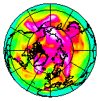 Ozone Field of 24 April 2006