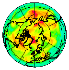 Ozone Field of 14 June 2006