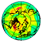 Ozone Field of 18 June 2006
